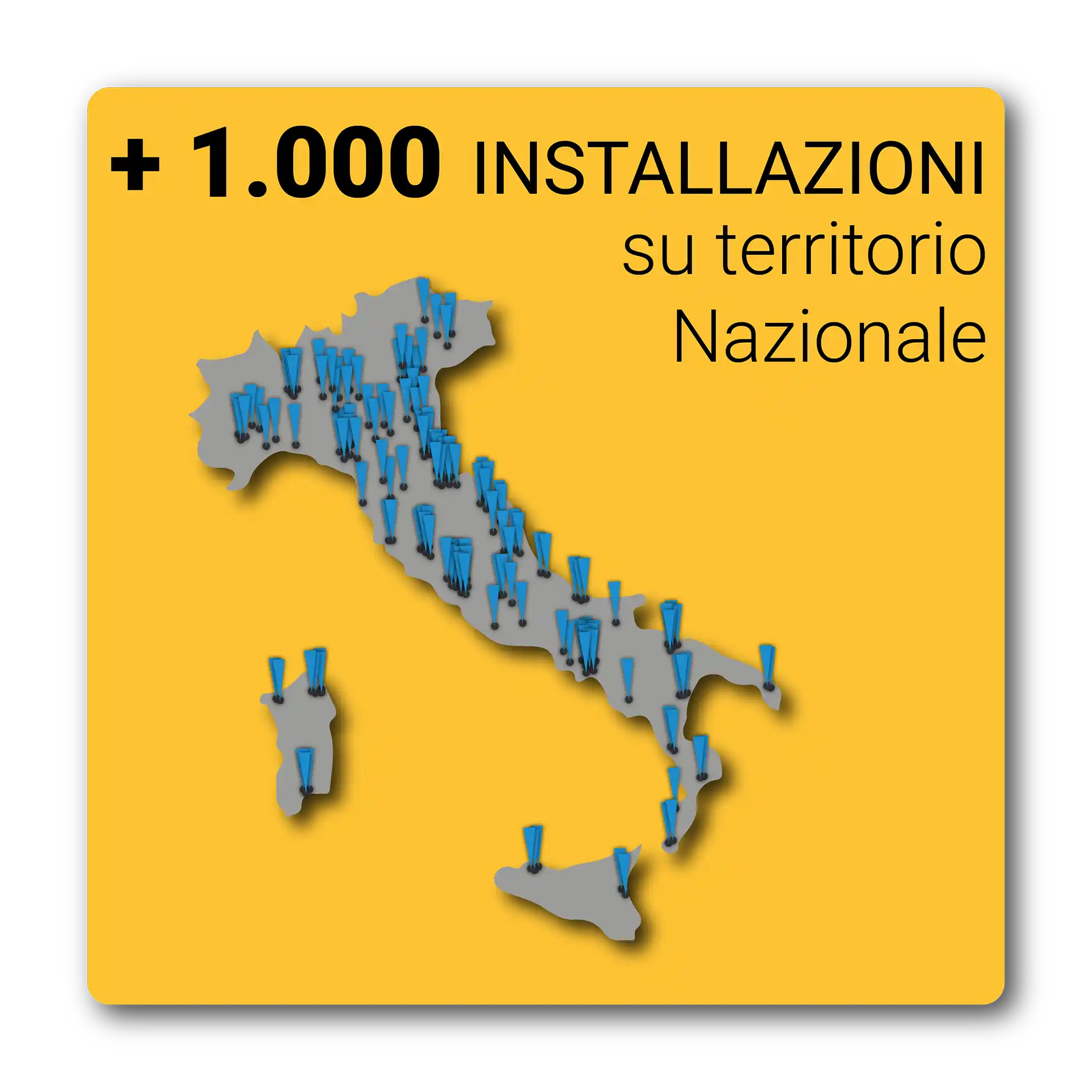 Mappa installazioni fotovoltaico